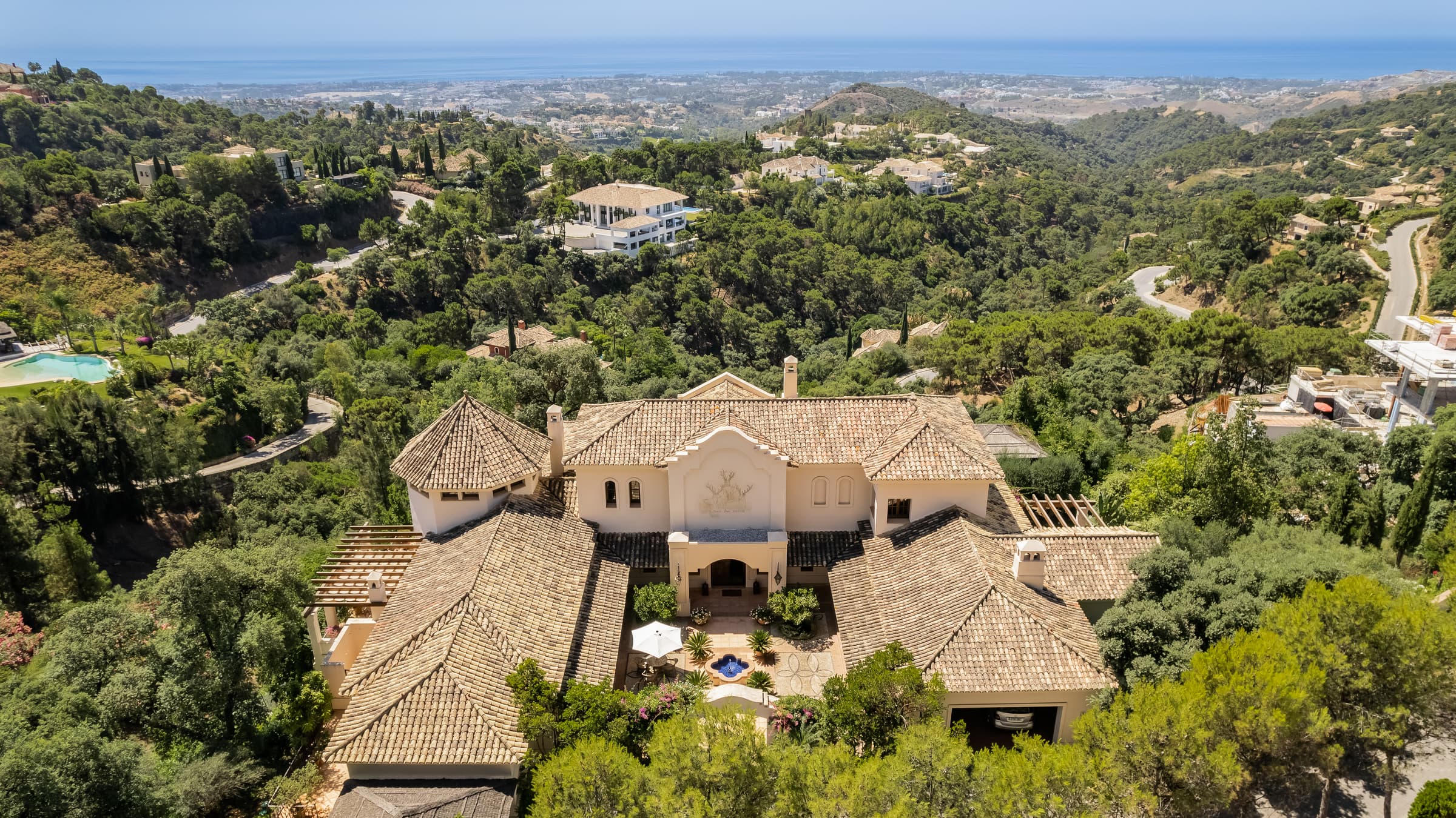 Classic Style Villa in La Zagaleta with Panoramic Sea Views, exterior